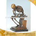 high quality bronze garden abstract statue of thinker for sale